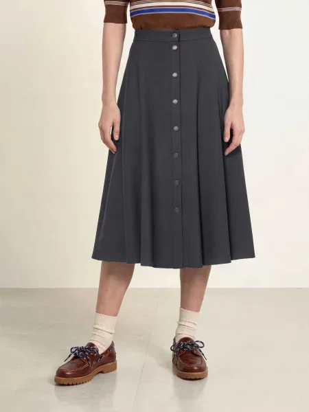Claudie Pierlot Spódnica schwarz czarna