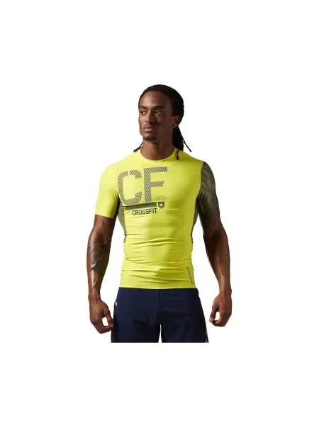 Tričko Reebok Sport žltá