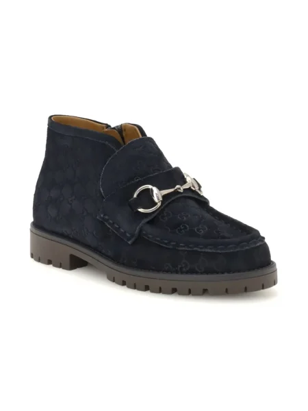 Botki dziecięce Gucci niebieskie