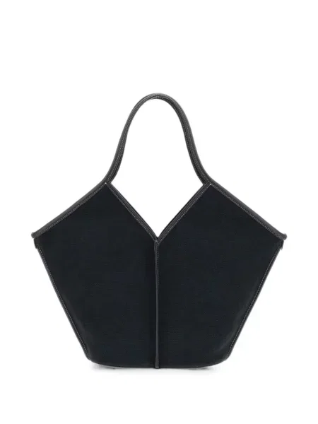 Geantă shopper Hereu din piele negru