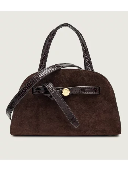 Geantă Tory Burch maro