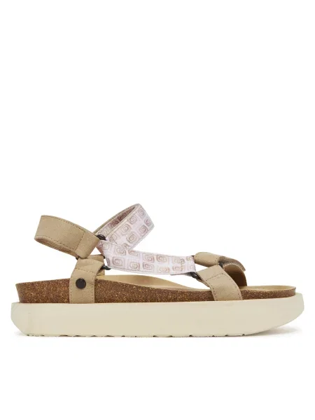 Sandali Genuins Rigoni Vegan Spiral bež