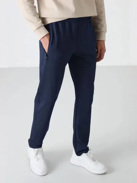 Tommy Life Sportske hlače Jogginghose mornarsko plava