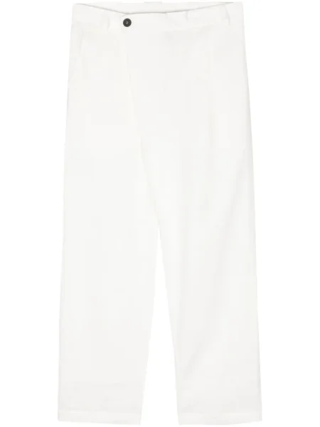 Lanene hlače Isabel Benenato bijela