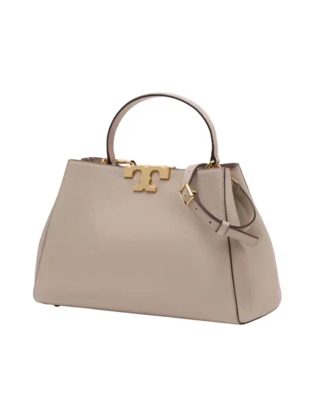 Torebka Tory Burch skórzana beżowa