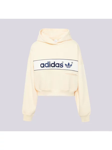 Adidas Bluza Z Kapturem Signature żółta