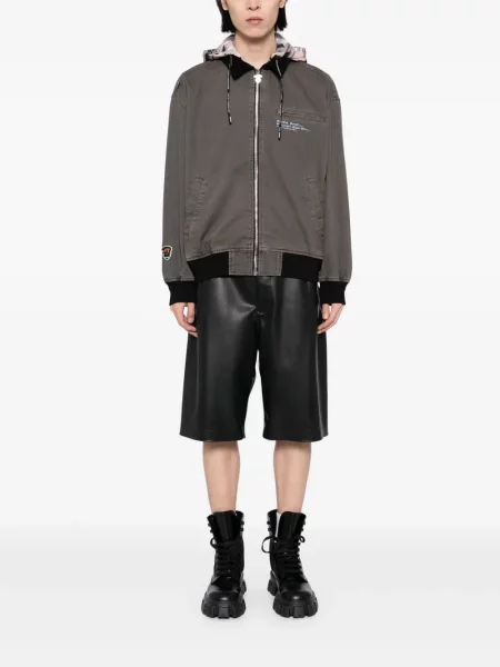Geacă Aape By A Bathing Ape cu glugă cu imagine