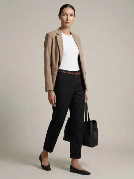 Штани chino з чорний