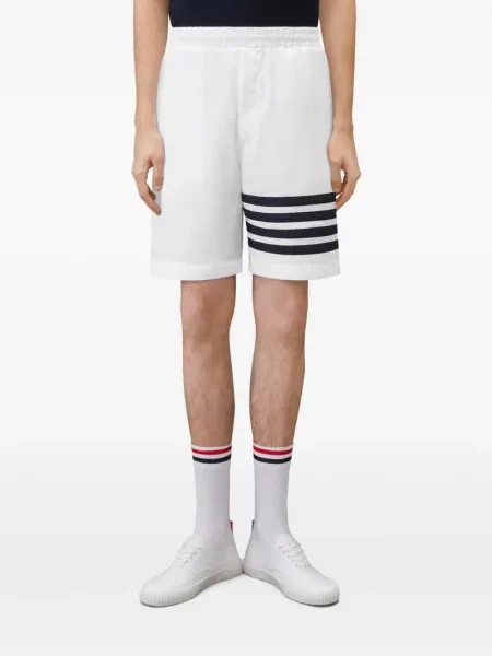 Pantaloni scurți Thom Browne alb