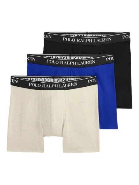 Chiloți Polo Ralph Lauren din țesătură twill cu autograf cu glugă albastru