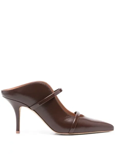 Papuci tip mules Malone Souliers maro