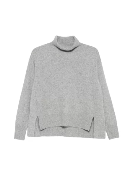 Sweter z golfem C.t.plage szary