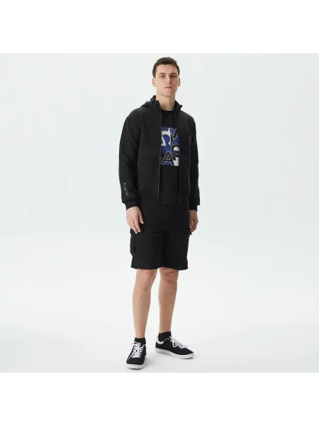 Lacoste Bluza O Regularnym Kroju Z Kapturem W Kolorze Czarnym czarny