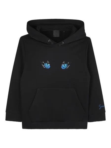 Dětska mikina s kapucí Givenchy černá