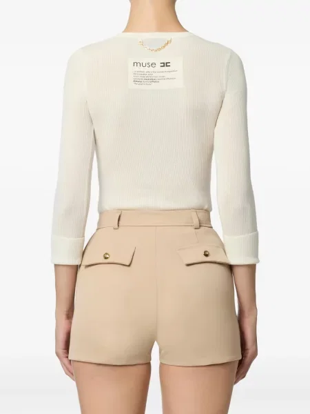 Top Elisabetta Franchi prążkowany