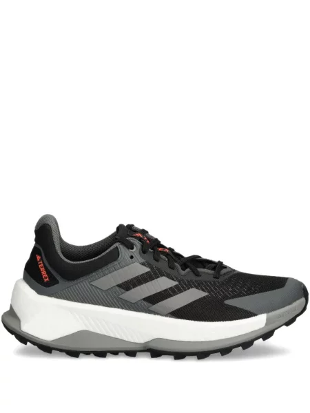 Sneakerși Adidas Terrex cu dungi slip-on negru