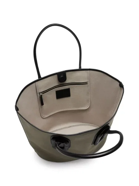 Geantă shopper Marc Jacobs din canvas maro
