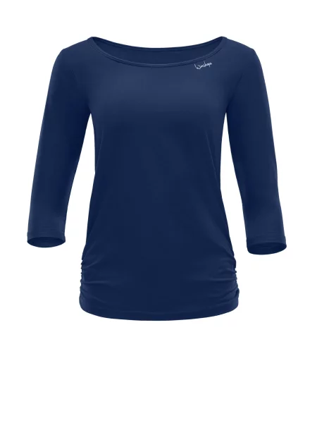Winshape Sport top închis albastru