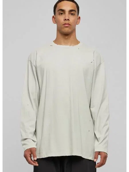 Tricou mânecă lungă Urban Classics zdrențuiți