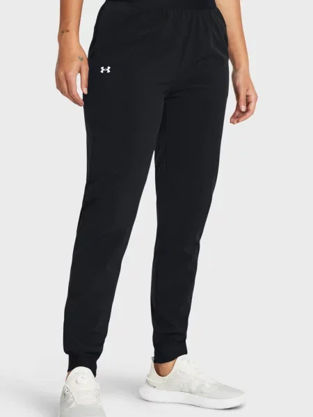 Штани Under Armour з високою посадкою чорні