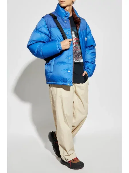 Geacă Moncler albastru