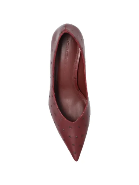 Pantofi cu toc Black Suede Studio din piele de căprioară negru
