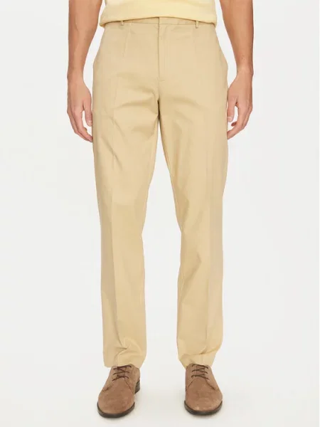 Παντελόνι υφασμάτινο Marciano Guess μπεζ