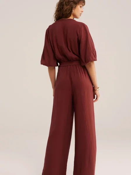WE Fashion Kombinezon rjasto rdeča