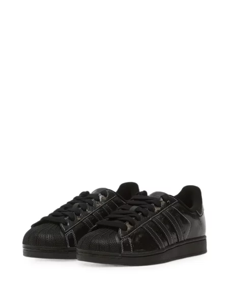 Ριγέ τοπ Adidas μαύρο