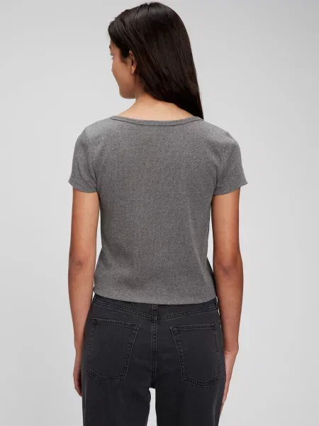 Тениска Gap сиво