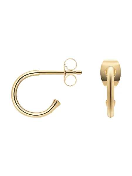 Позолочені сережки Daniel Wellington
