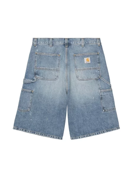 Szorty jeansowe Carhartt Wip niebieskie