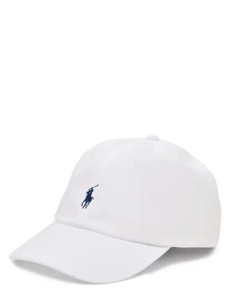 Polo Ralph Lauren Czapka z daszkiem biały
