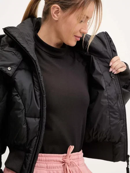 Укороченная куртка Adidas By Stella Mccartney черная