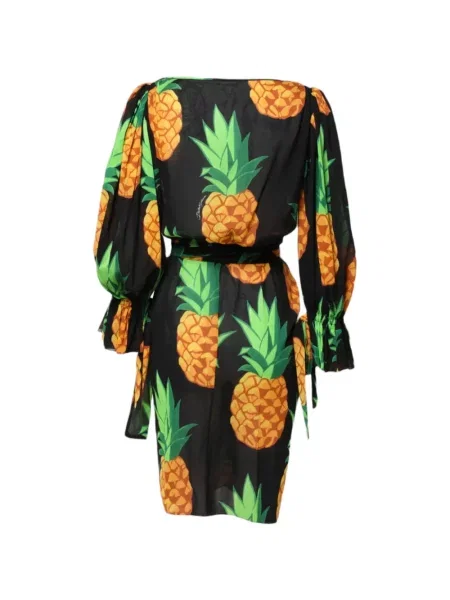Rochie mini Dolce & Gabbana cu imagine negru