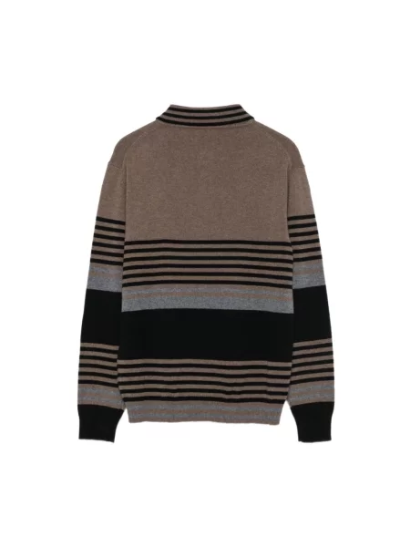 Koszulka polo Paul Smith brązowa