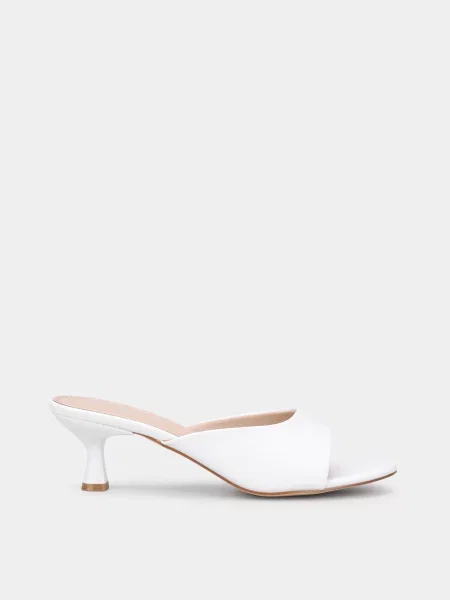 Мюли Braska белые