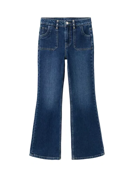 MANGO KIDS Jeans FLAREXLU' albastru