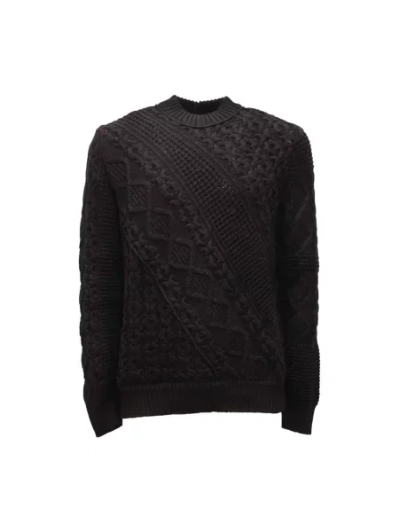 Sweter Paolo Pecora wełniany czarny