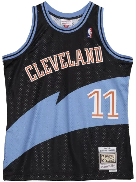 Vestă Mitchell & Ness din jerseu albastru