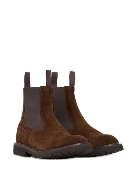 Botine chelsea Tricker's maro