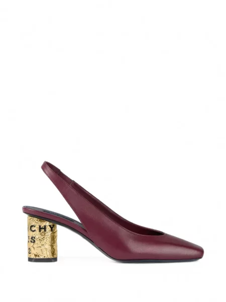 Pantofi cu toc Givenchy din piele roșu