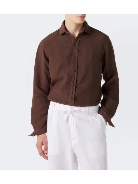 Cămașă Polo Ralph Lauren de in maro