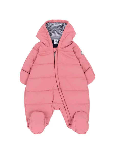 Kurtka dziecięca Petit Bateau różowa