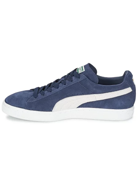 Pantofi Puma din piele de căprioară clasici albastru