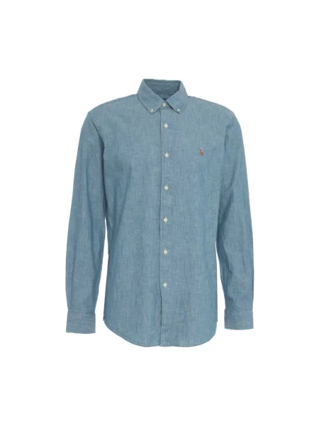 Polo Ralph Lauren Koszula jeansowa Custom Fit niebieski