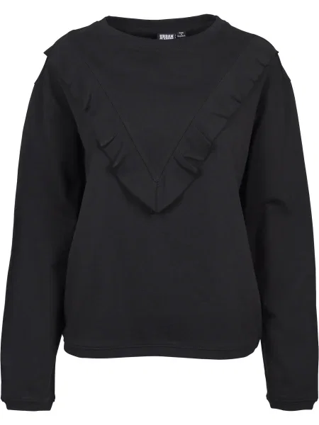 Palton Urban Classics din material terry negru