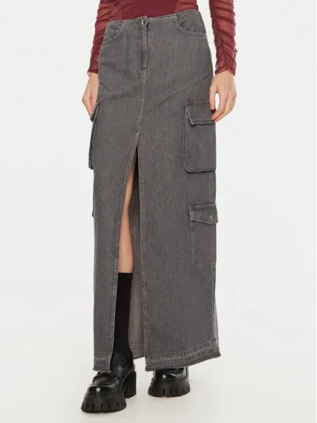 Patrizia Pepe Fustă de blugi gri