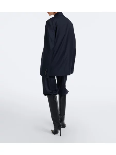 Pantaloni Gucci de lână albastru