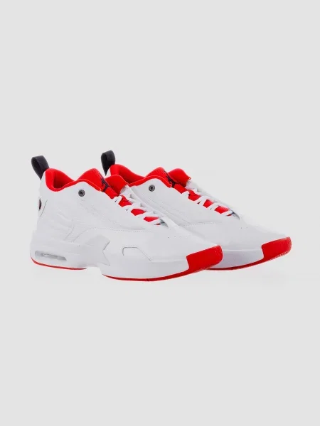 Кожаные кроссовки Jordan белые